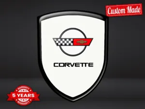 Corvette Autocollants Vitre Véhicule Édition Stylé Personnalisé